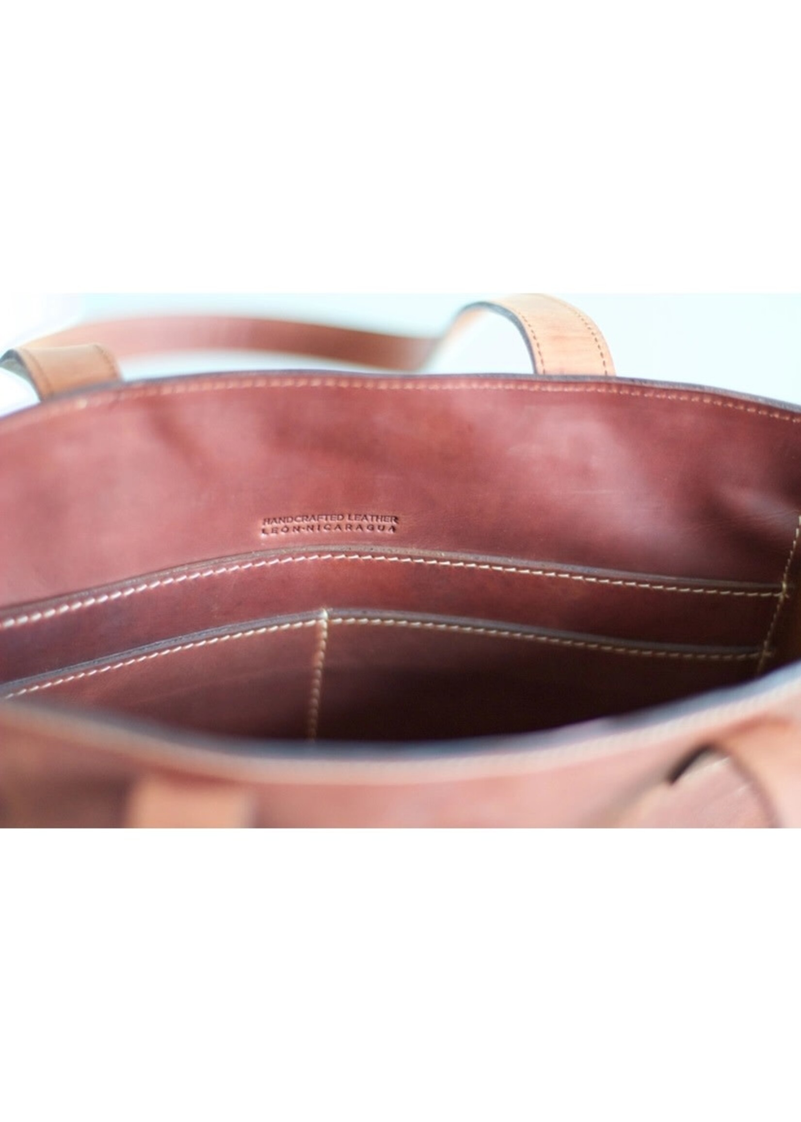 Tote - Perfect Leather Saddle Brown