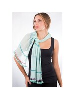 Scarf - Radhika w/ Tassels Cotton