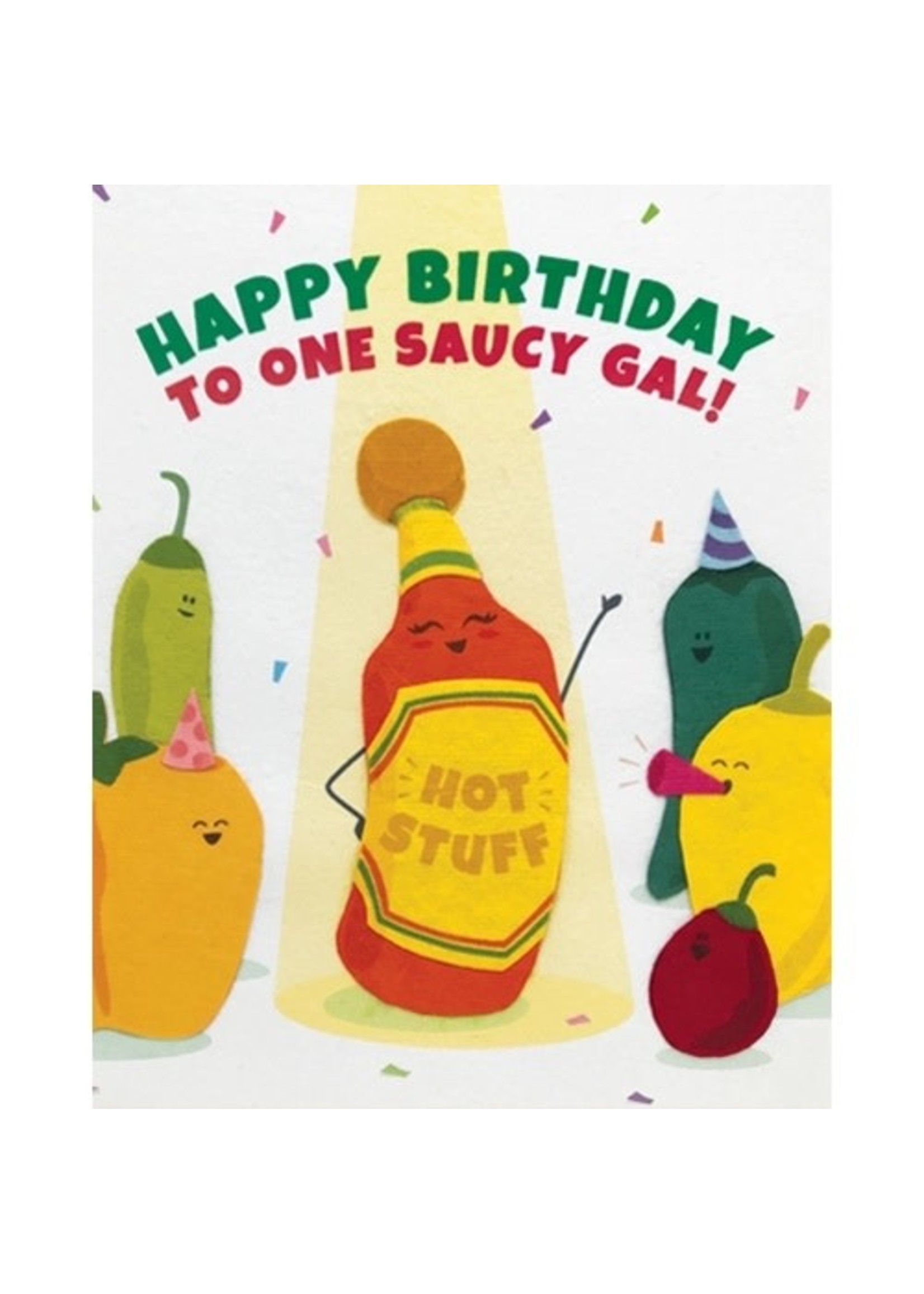 Card - Saucy Gal Birthday