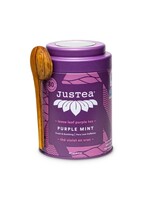 Tea - Loose Leaf Purple Mint Tin w/ Spoon