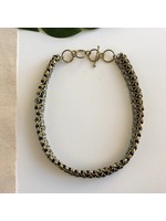 Necklace - Woven Metallic