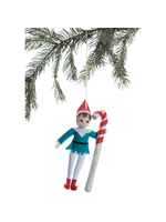Ornament- Elf Candycane