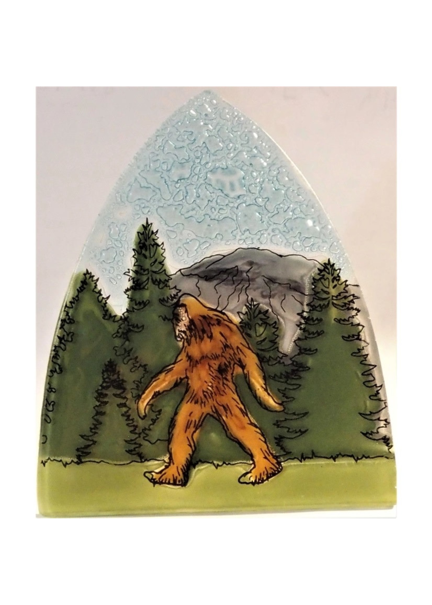 Night Light - Recycled Glass Bigfoot