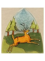 Night Light - Deer Recycled Glass