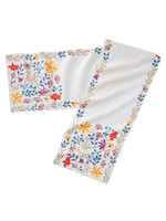 Table Runner - Embroidered Shalimar Meadow