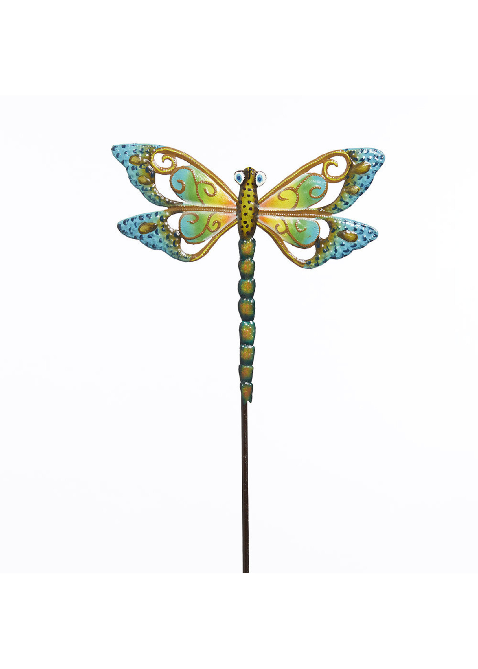 Garden Stake- Dragonfly Metal Art