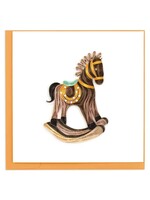 Quilled Card - Rocking Horse