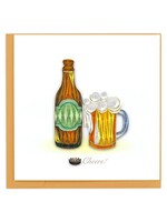 Quilled Card - Birthday Beer