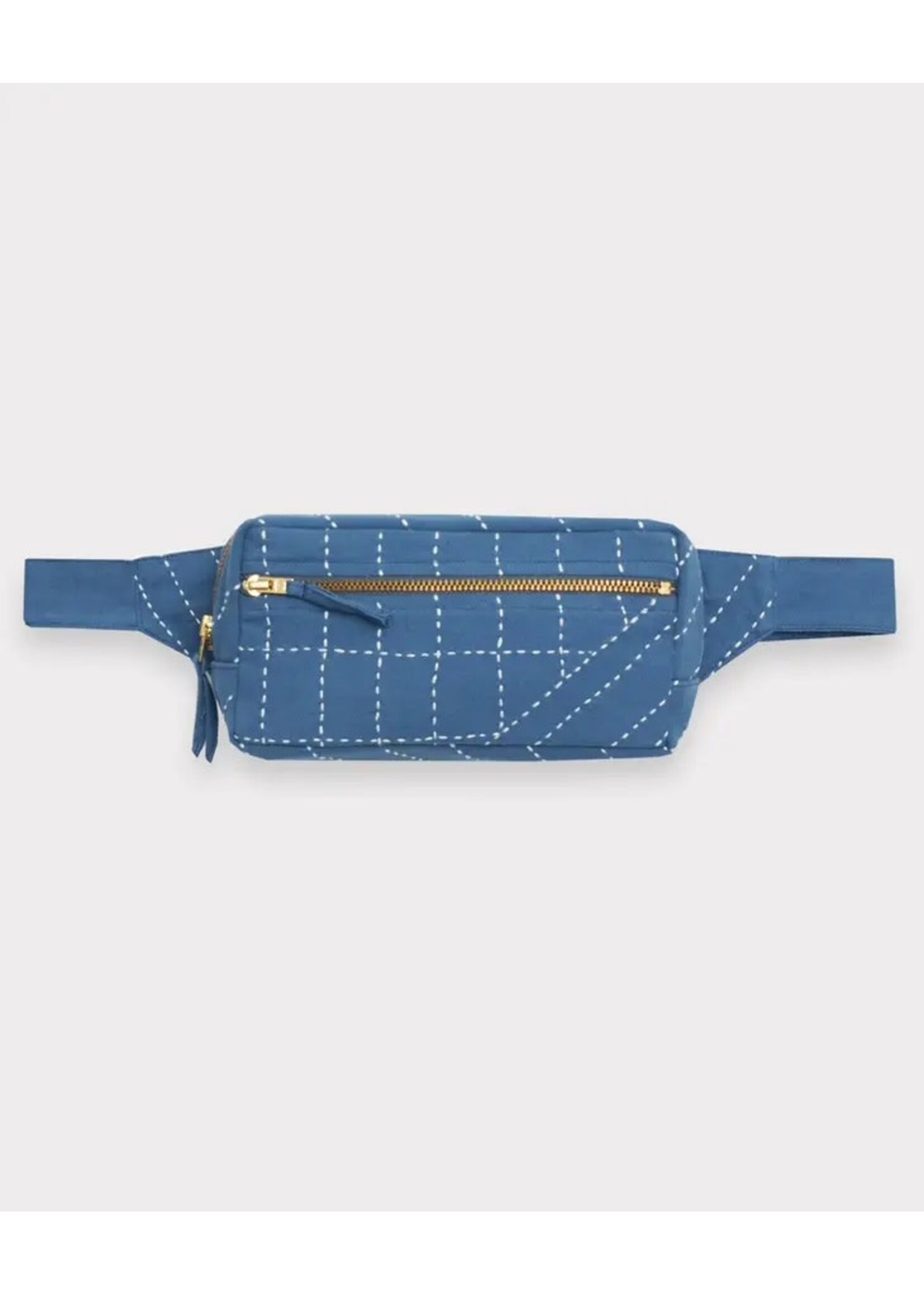 Crossbody Belt Bag- Kantha