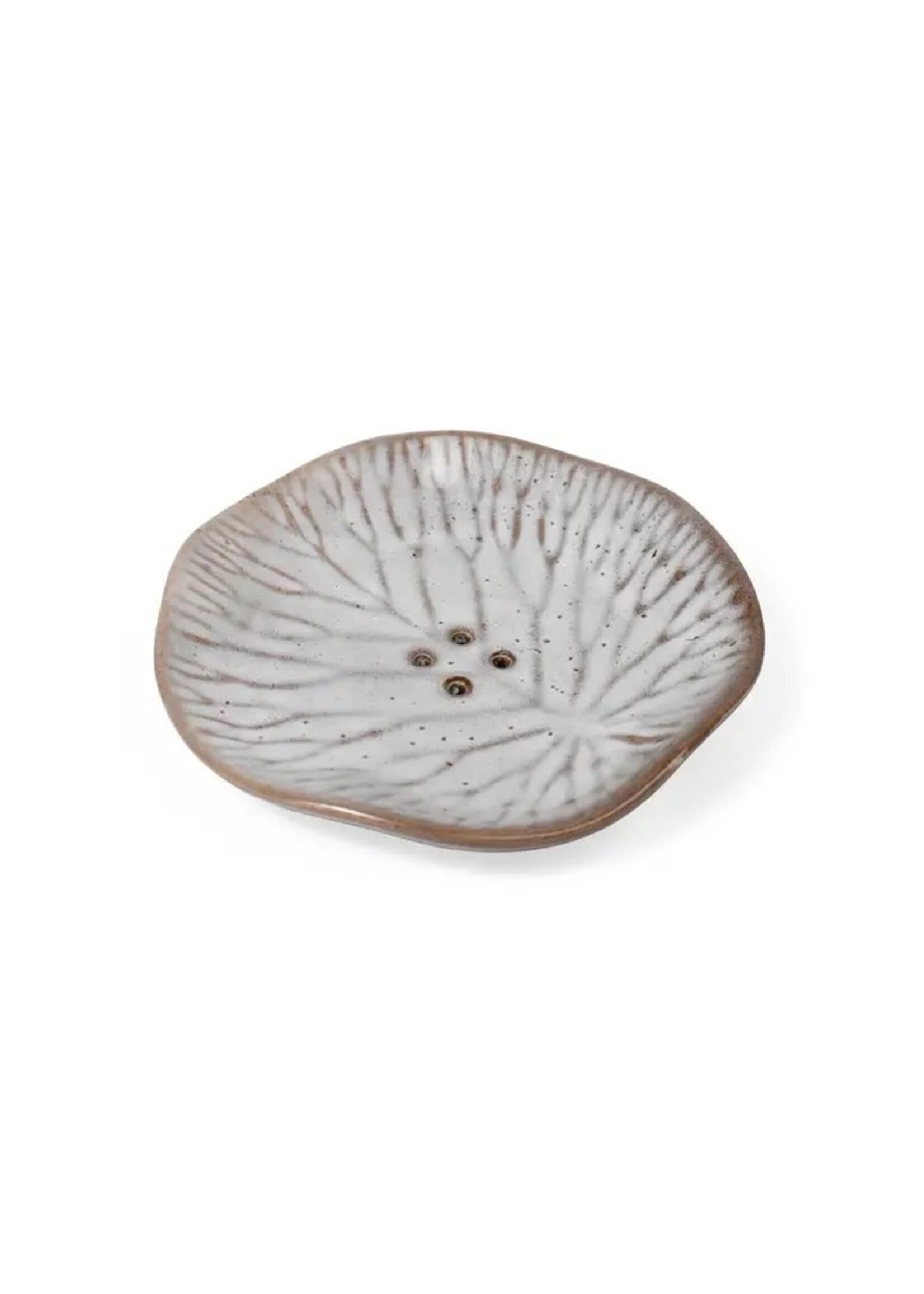 Soap Dish - Lily Pad Neutral