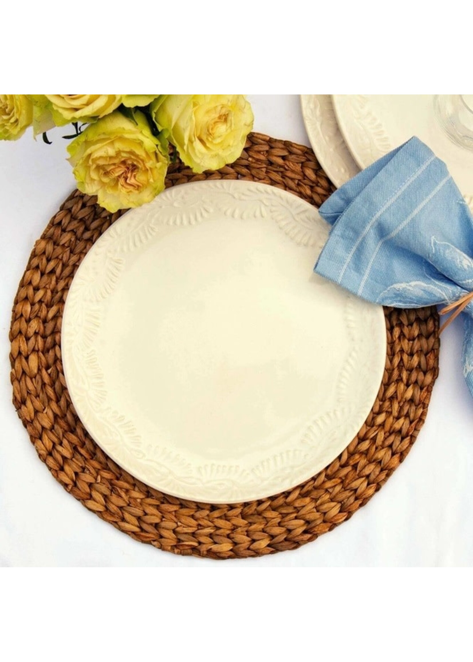 Serving Plate - Encantada Blanco 11.75"