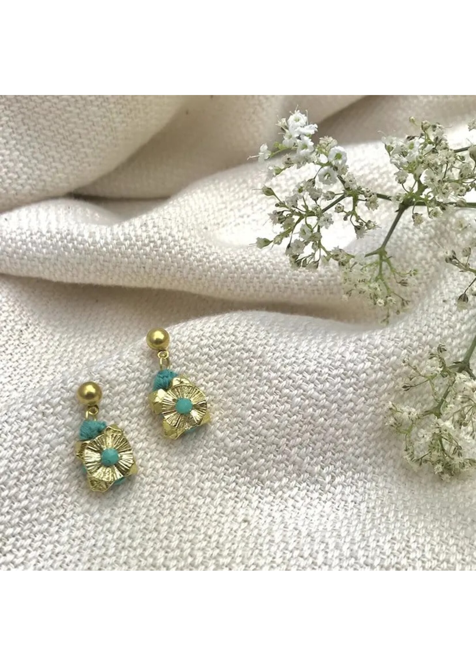 Earrings- Keya Flower