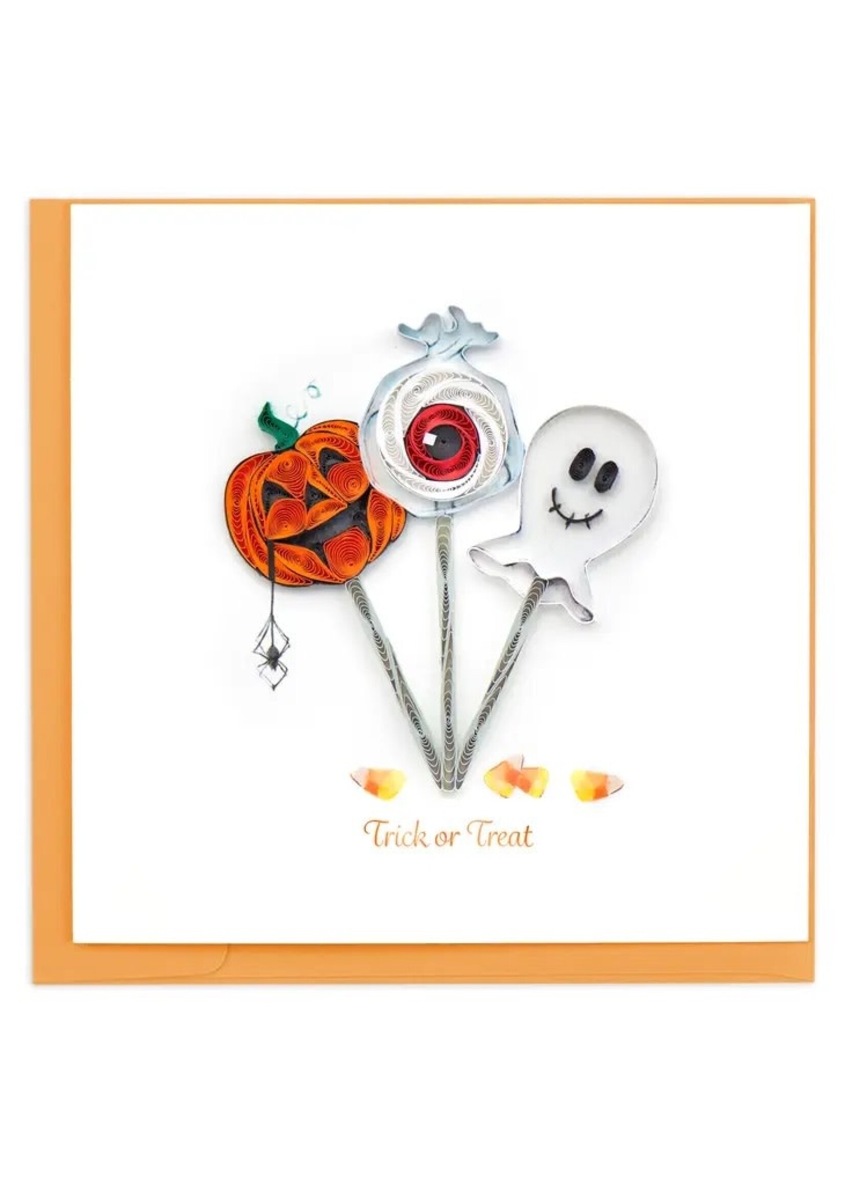 Quilled Card - Trick or Treat