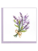 Quilled Card - Lavender Bunch
