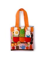 Finger Puppet Bag - Felt Flower Shop