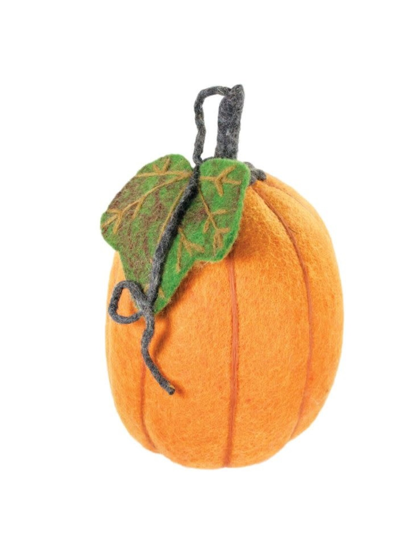 Felt Pumpkin- Fairy 8"