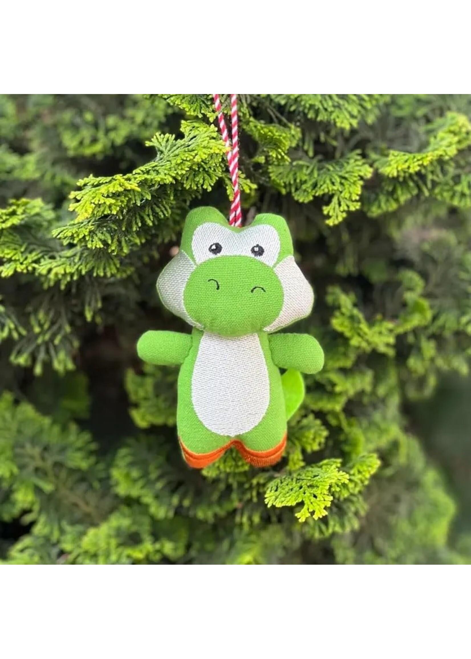 Ornament- Fabric Dino Koopa