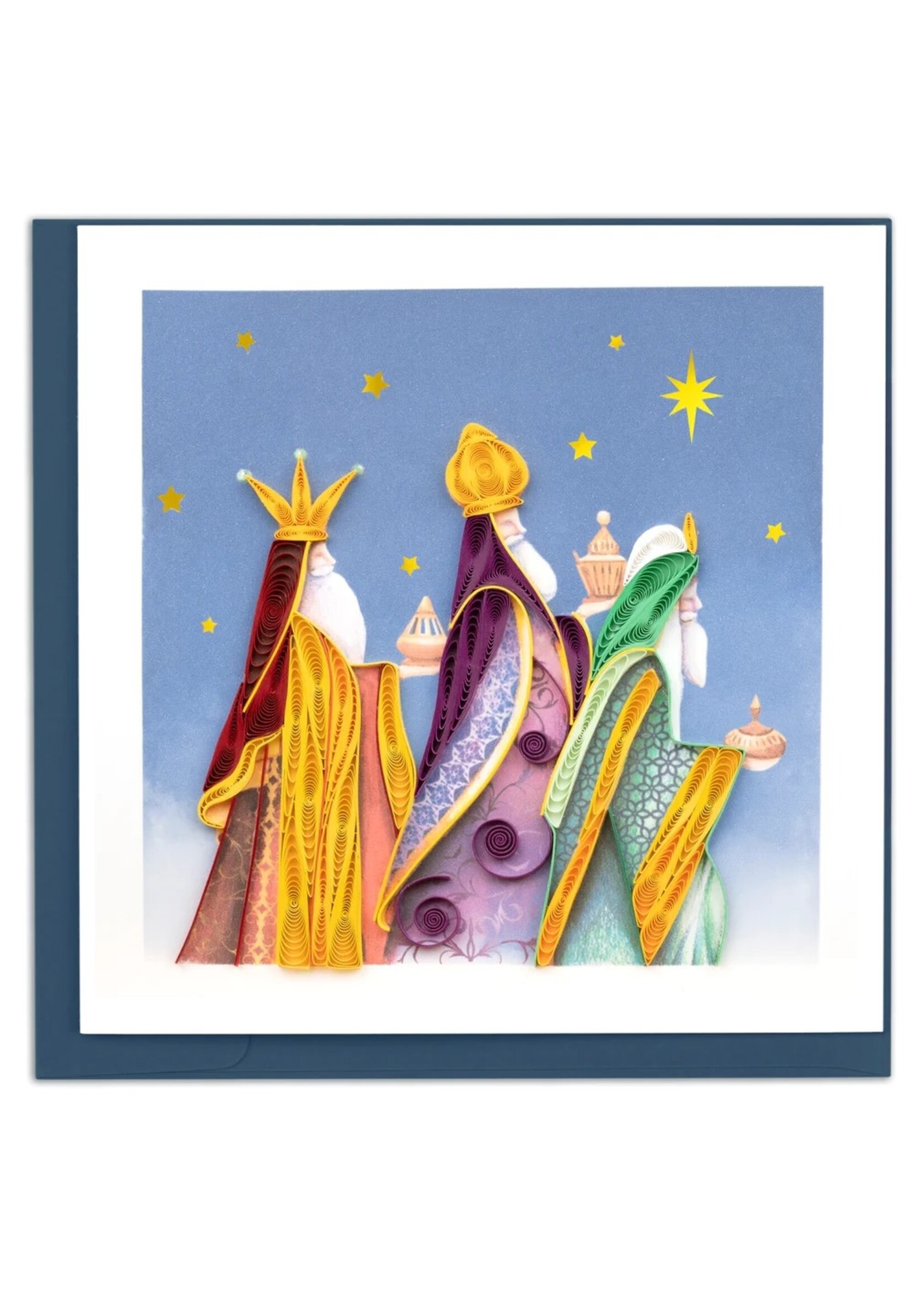 Quilled Card - New Three Wise Men