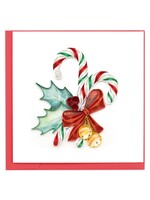 Quilled Card - New Christmas Candy Canes