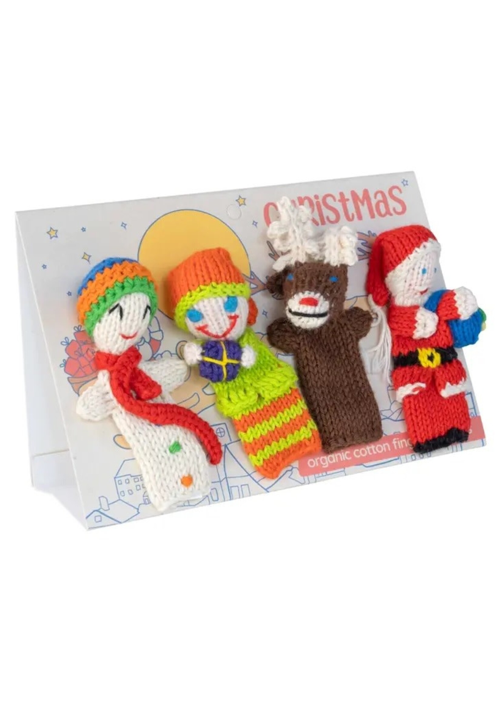 Christmas Story - Cotton Finger Puppets (Set of 4)