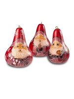Ornament - Gourd Red Santa