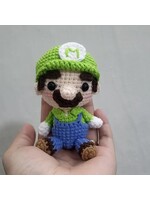Ornament- Crochet Luigi
