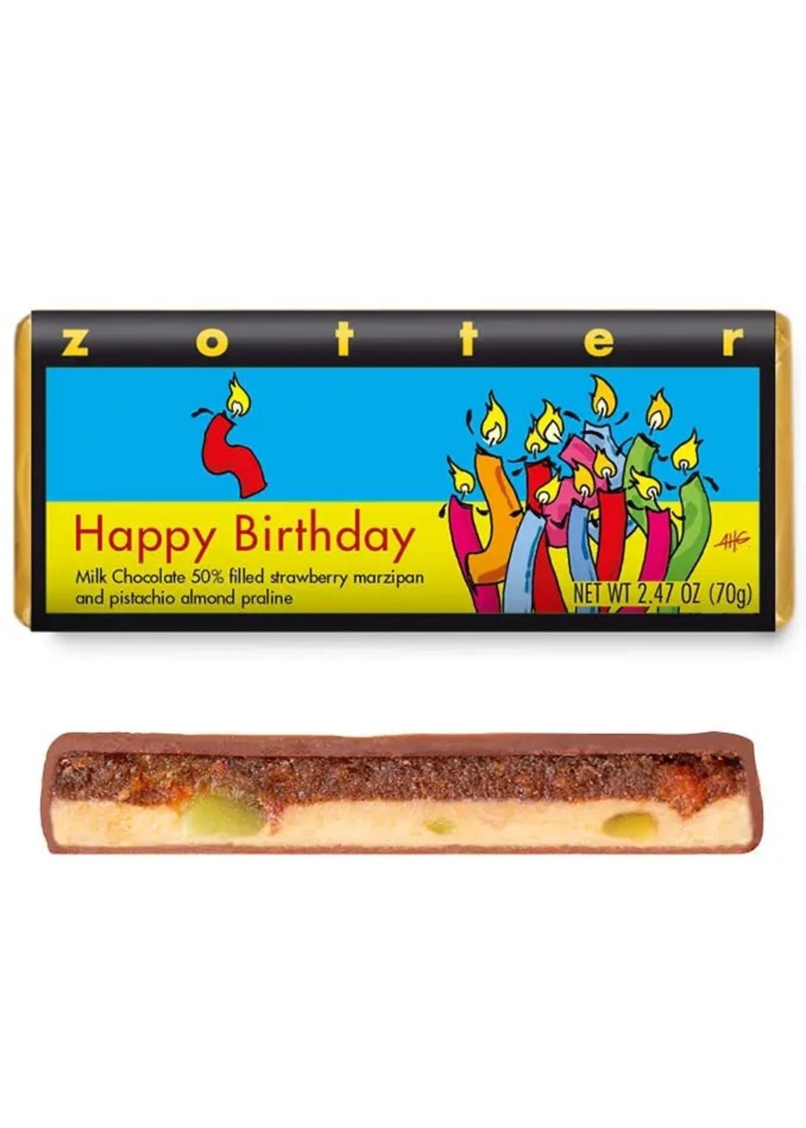 Chocolate Bar - Happy Birthday New