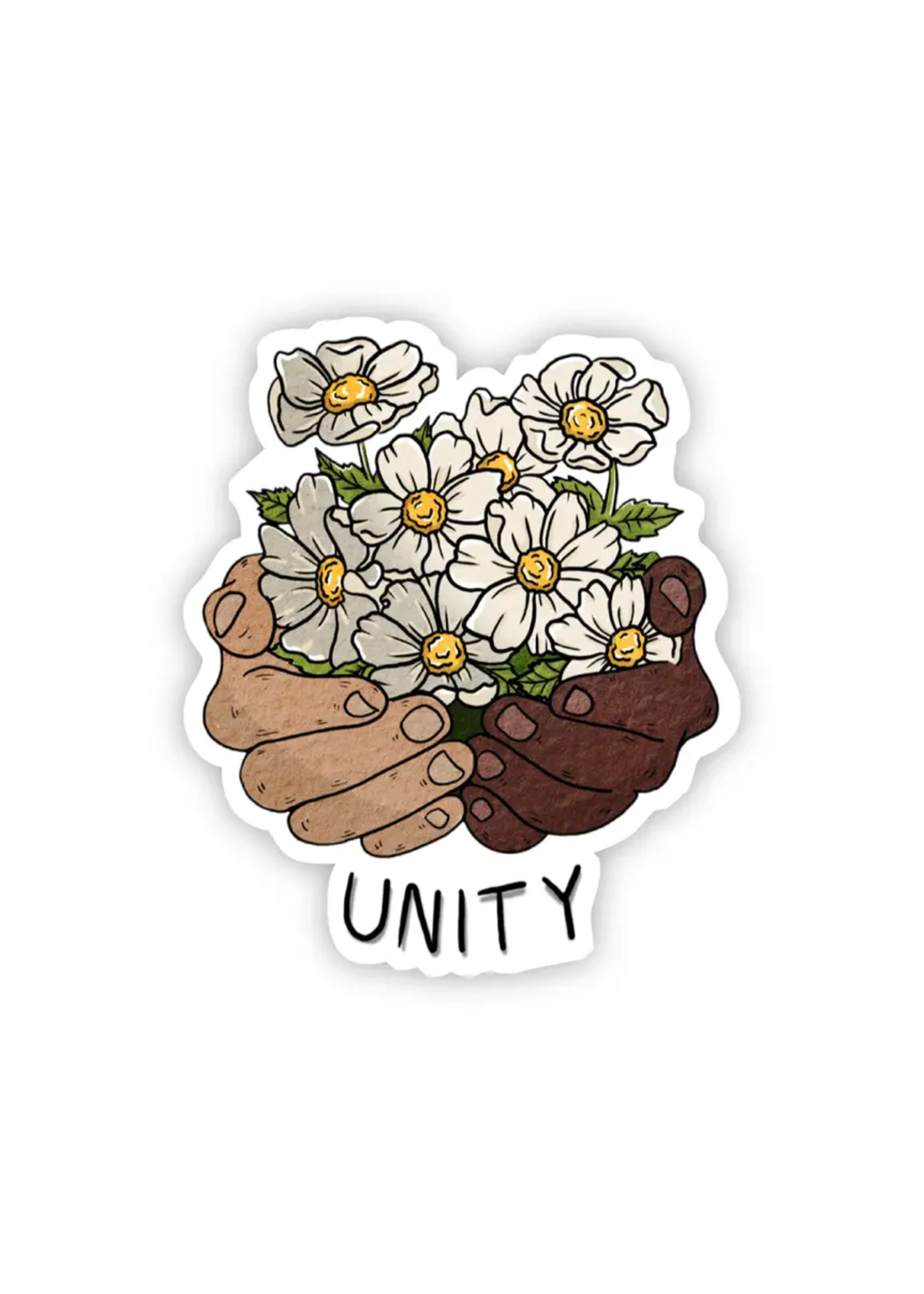 Sticker - Unity Floral Hands