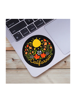 Sticker - California Sunshine & Flowers