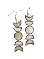 Earring- Moon Phases Capiz Shell