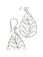Earrings - Sterling  Silver Palms