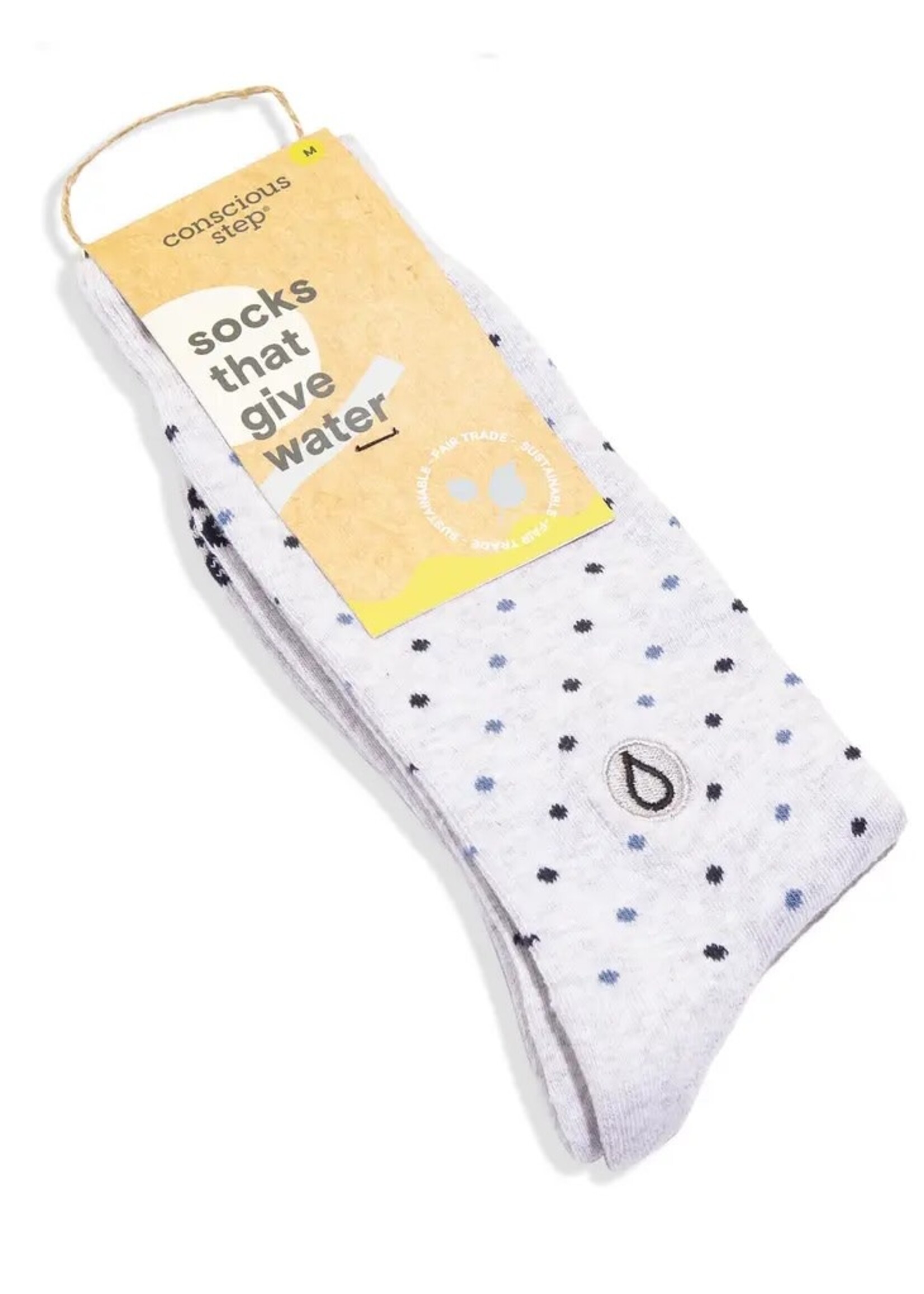 Socks - Give Water Polka Dots