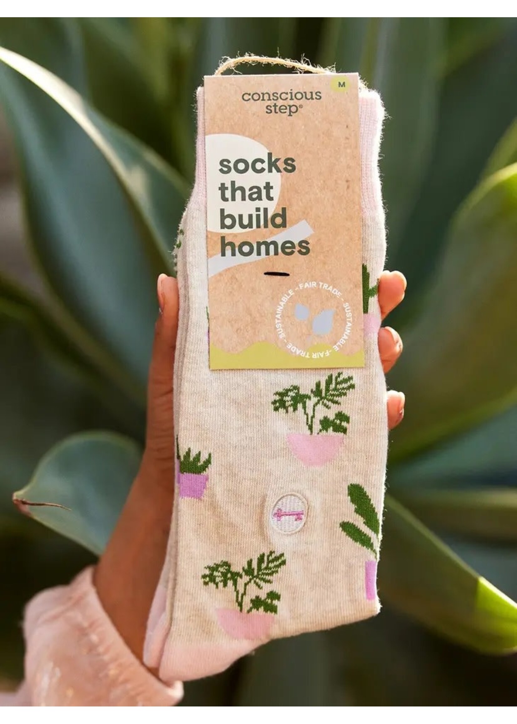 Socks - Build Homes Plants Medium