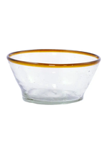 Small Bowl - Amber Rim