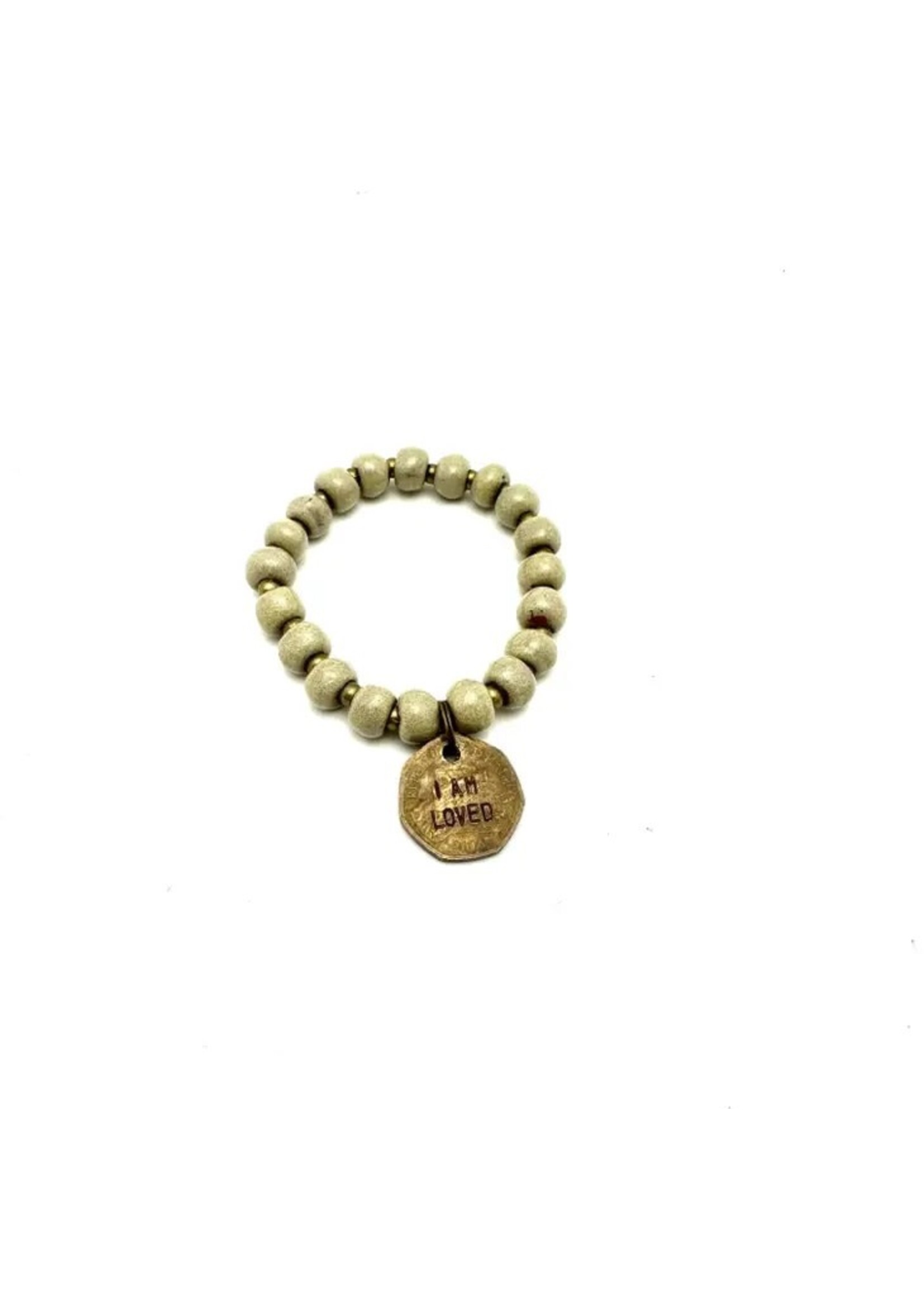 Bracelet- Ceramic Charm