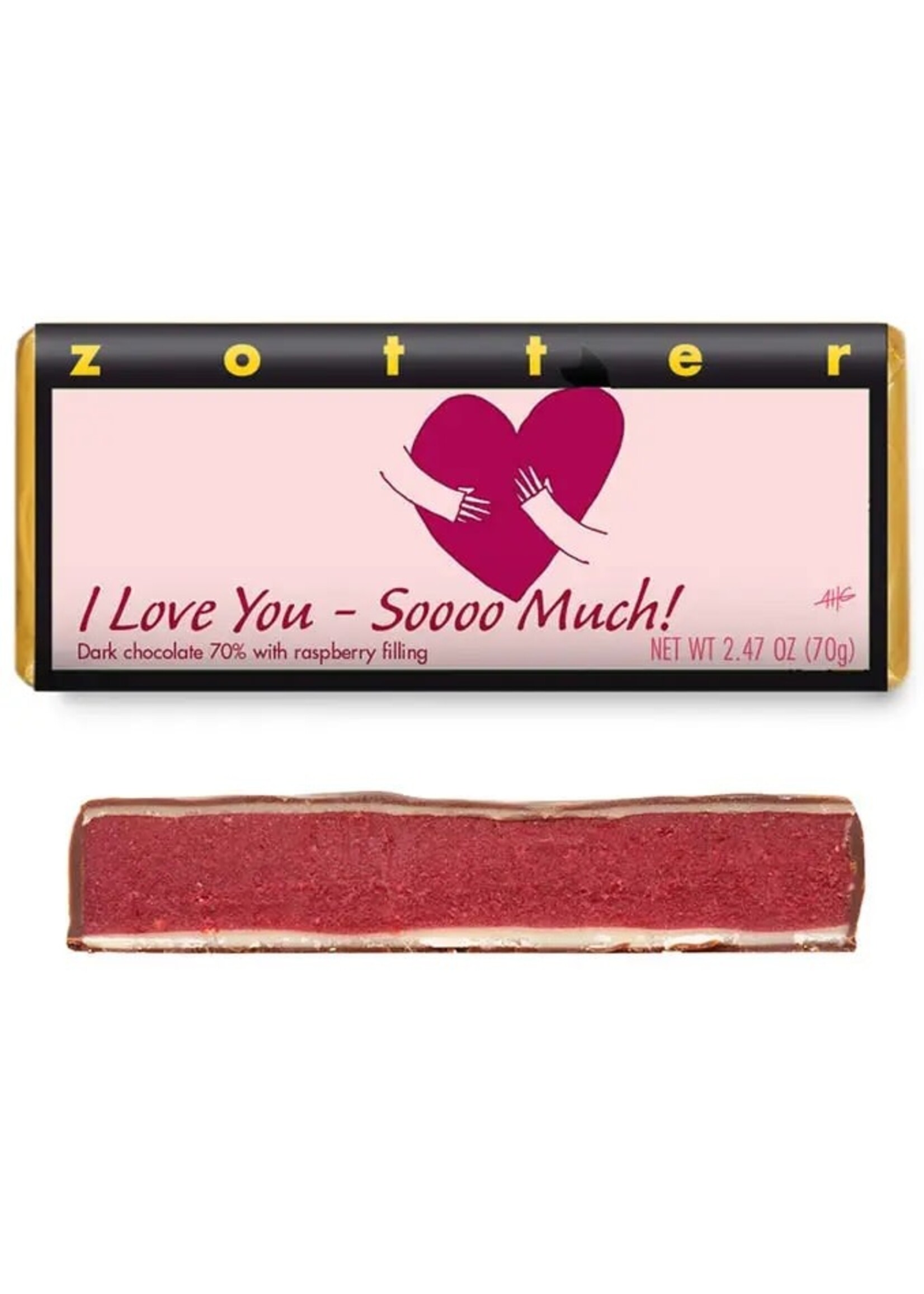 Chocolate Bar - I Love you sooo much!
