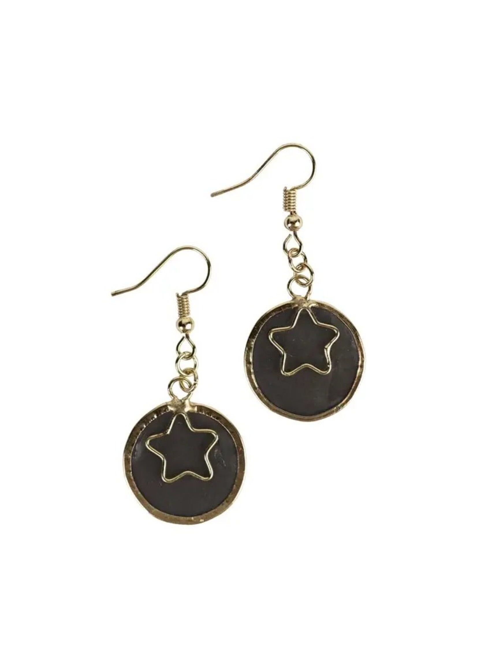 Earrings - North Star Capiz Shell