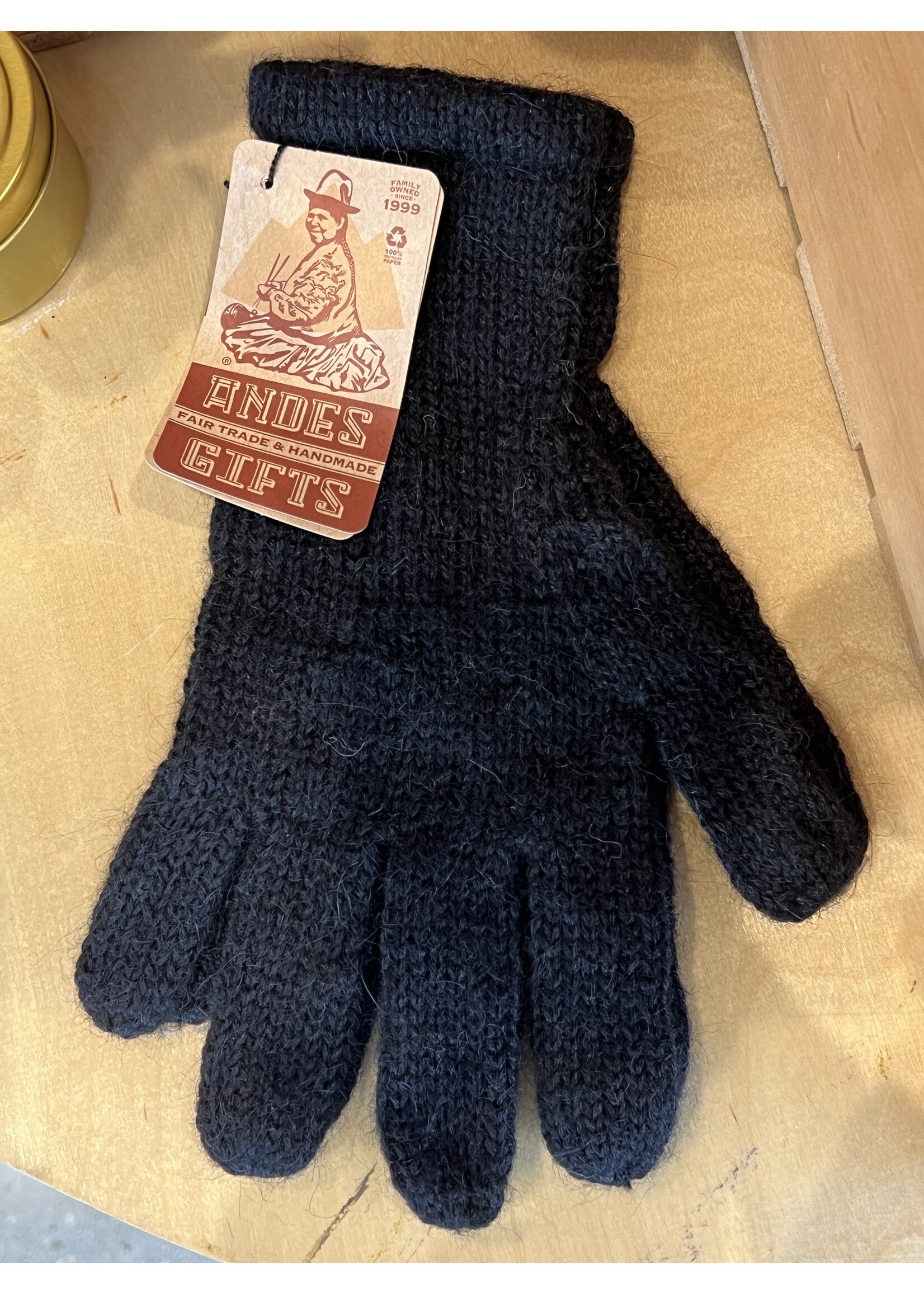 Knit Glove- Milkshake