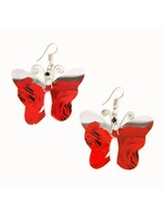 Earrings - Recycled Aluminum Butterfly