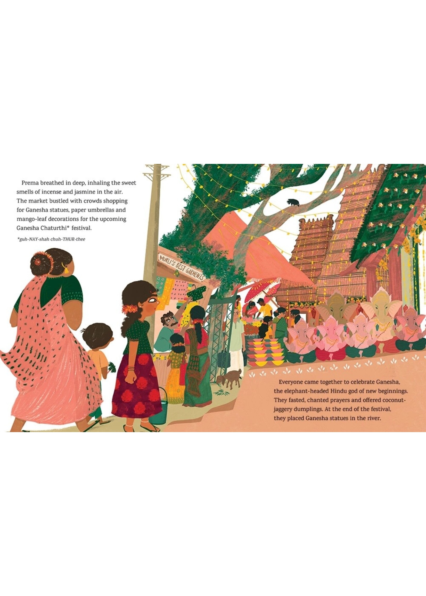 Children's Book- Ganesha Goes Green