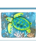 Quilled Gift Enclosure - Sea Turtle