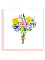 Quilled Card - Spring  Bouquet