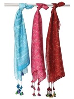 Scarf - Up-Cycled Silk Sari
