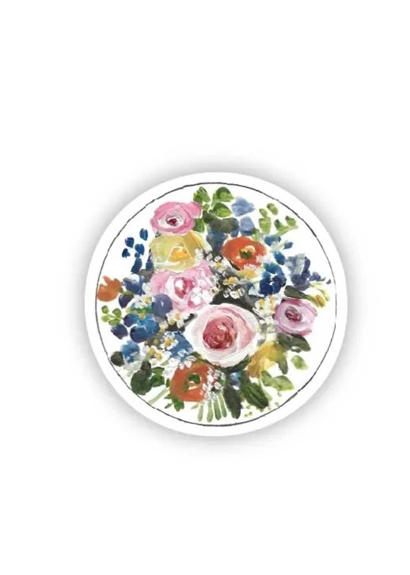 Sticker - Flowers Circle