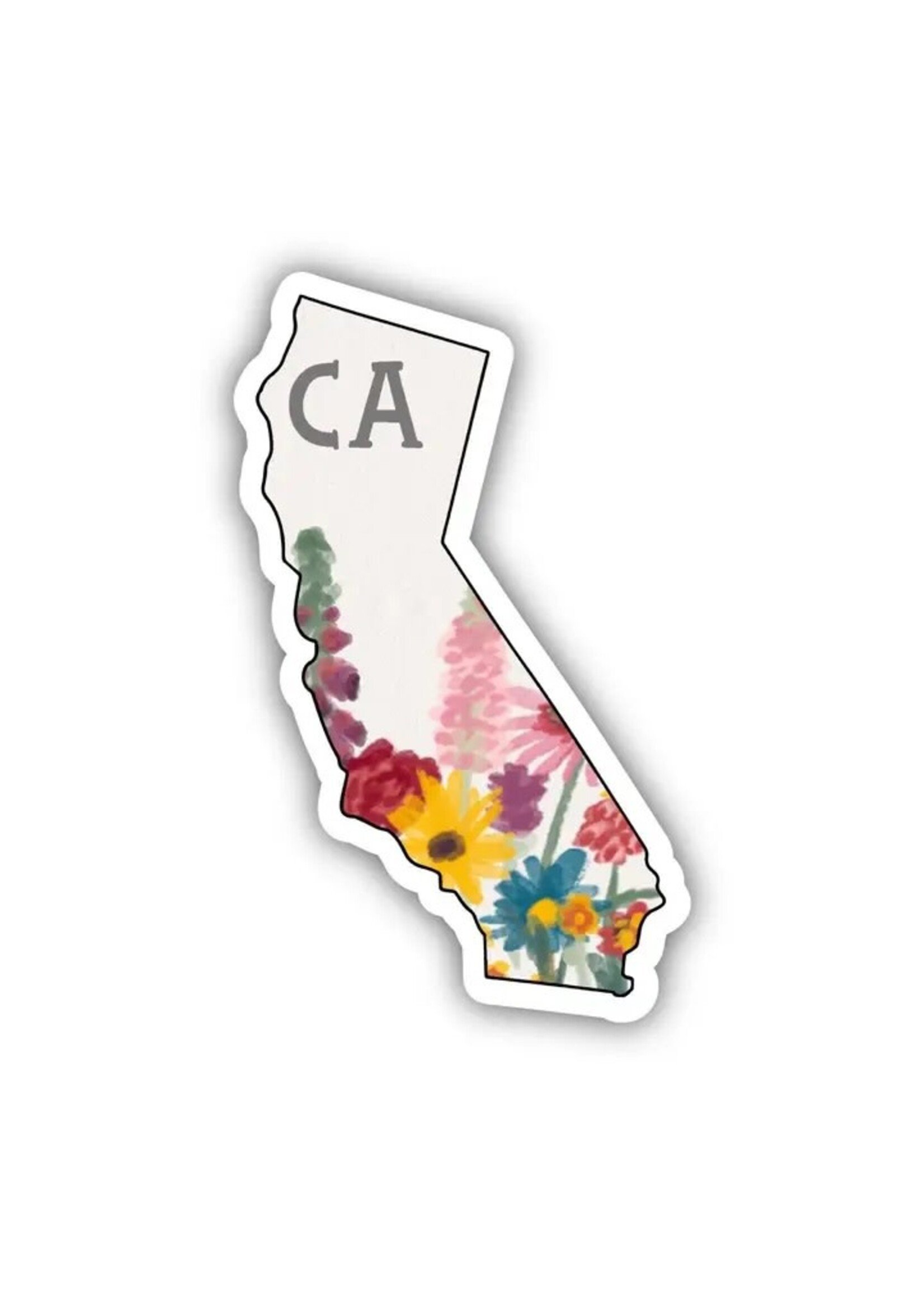 Sticker -California Painterly Pattern