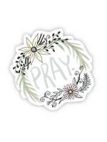 Sticker -Pray Floral