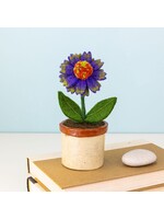 Felt Potted Plant - Cone Flower