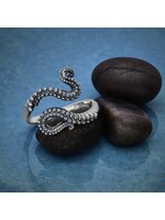 Ring- Octopus Tentacle Sterling Silver