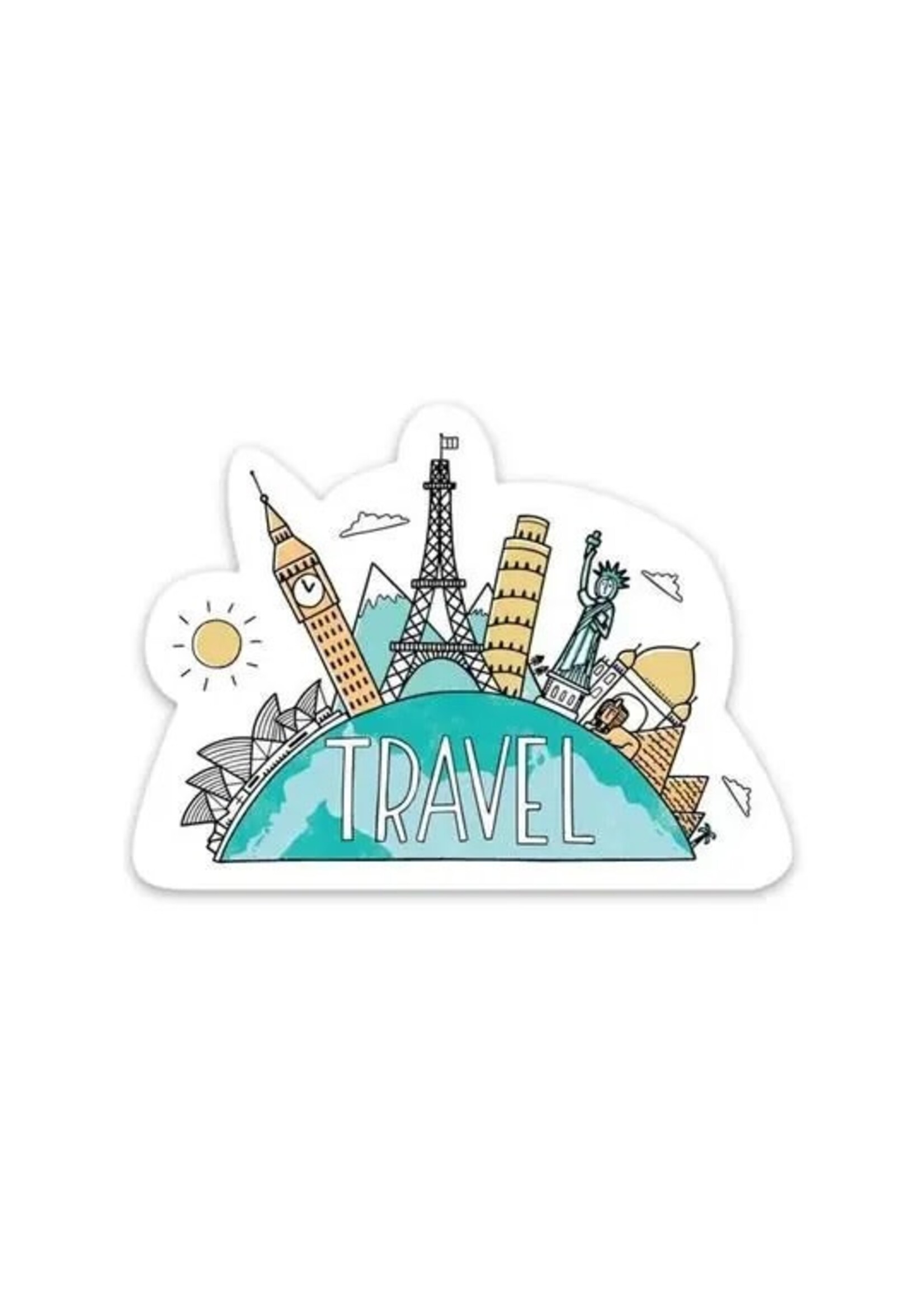 Sticker -Travel the World