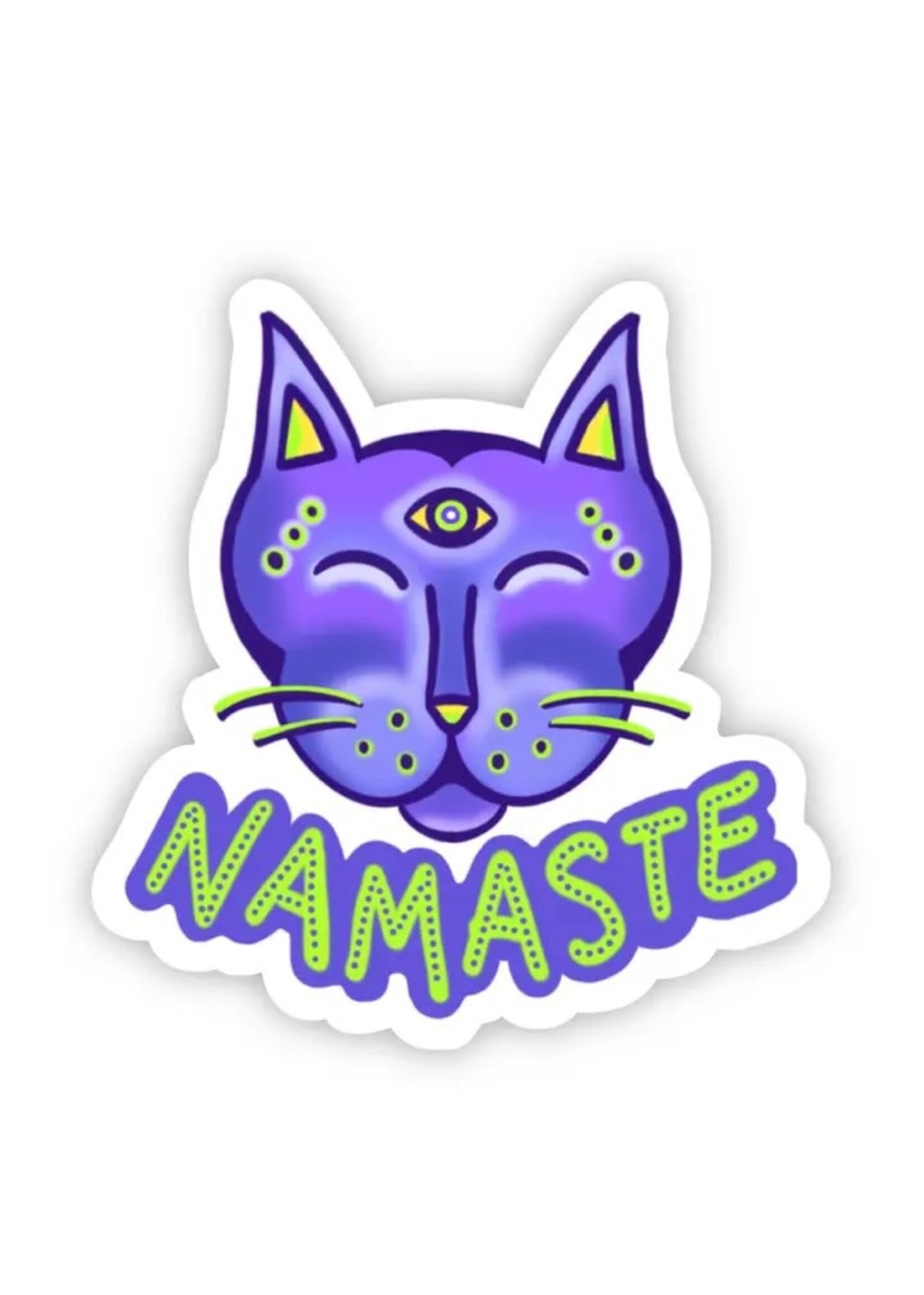 Sticker - Namaste Cat